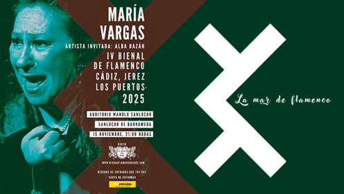 Entradas IV Bienal de Flamenco: Recital de María Vargas