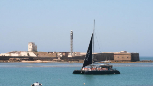 Excursión Cádiz Trimilenaria en catamarán Pura Vida